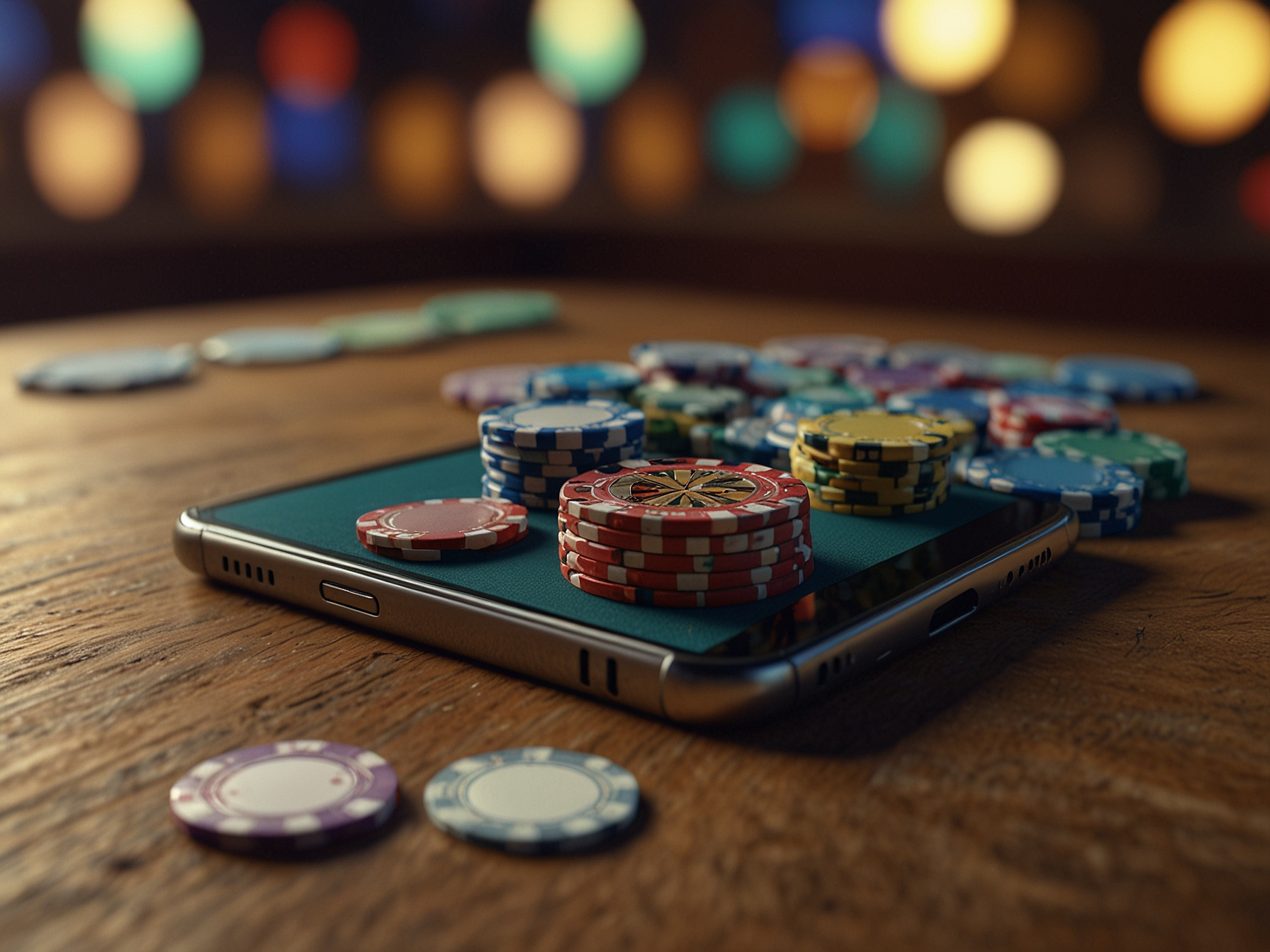 Game selection on mobile device